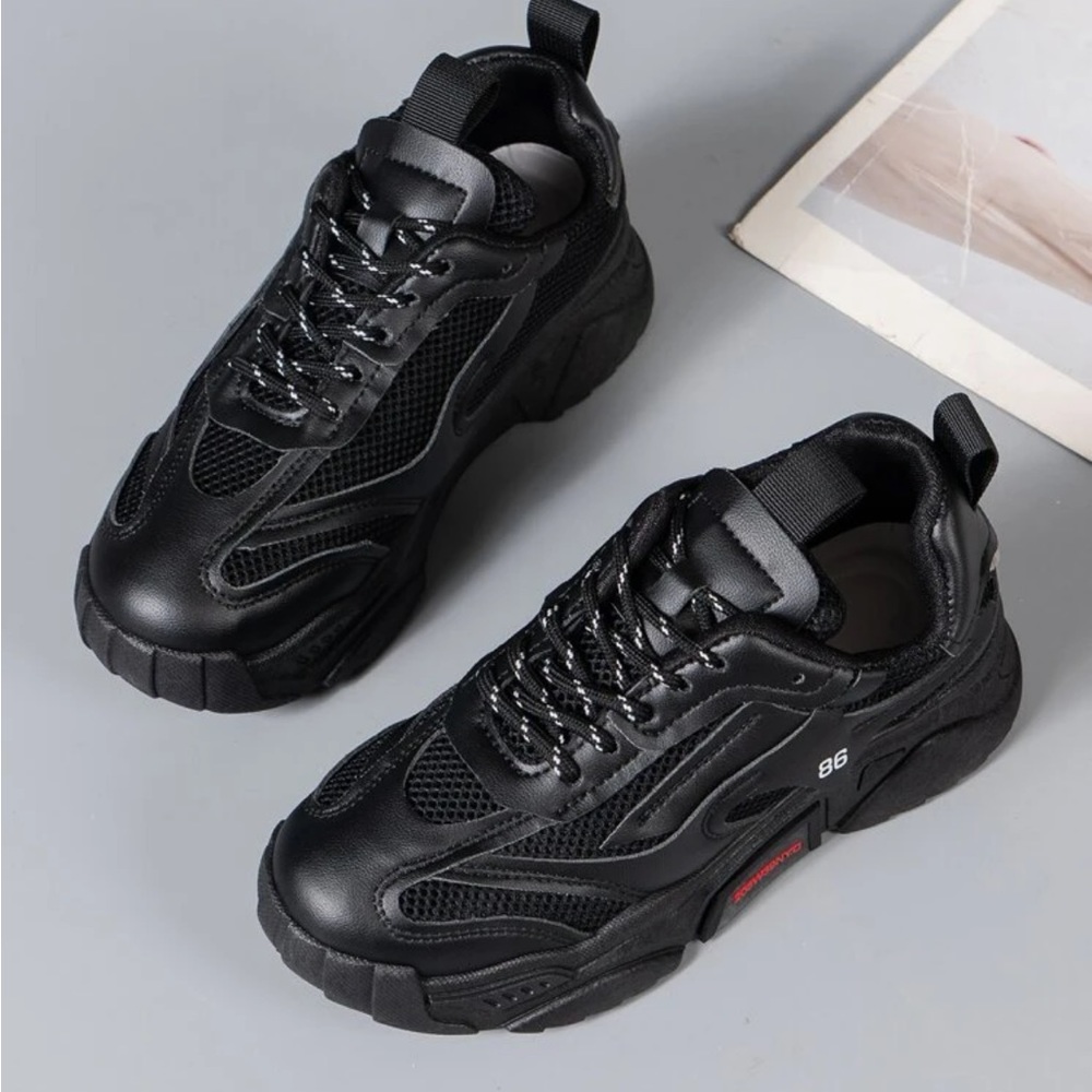 Lace Up Chunky Sneakers